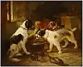 Repas de chiens (avant 1890)