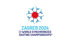 Description de l'image Zagreb 2024 - World Synchronized Skating Championships.png.