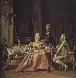 En Europe, il était de bon ton d'avoir un perroquet exotique