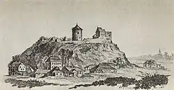 Le château en 1810