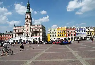 Le Rynek, la place du marché.