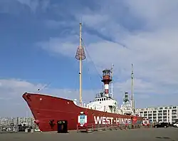 Le West-Hinder à Zeebruges