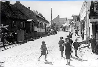 L'extrémité est du ghetto – la rue Senatorska