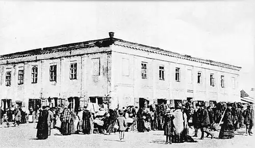 La place du marché de Żelechów