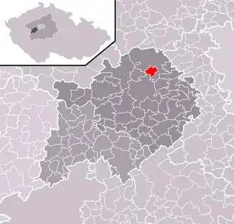Localisation de Železná