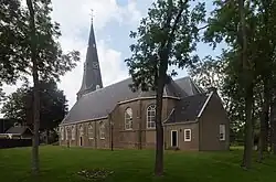 Zevenhuizen, l'église.
