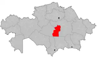 Localisation de District de Janaarka