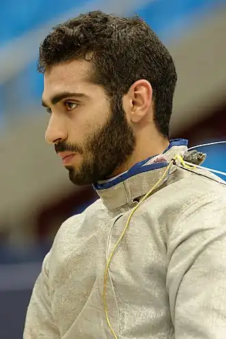 Ziad El-Sissy aux Championnats du monde 2015 à Moscou
