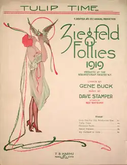 Affiche des Ziegfeld Follies en 1919