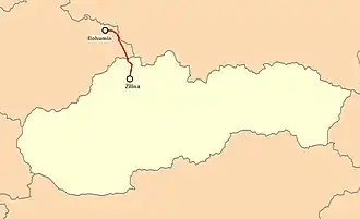 Voir la carte de la ligne.