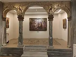 Ancien atelier de Ziller, aménagé par Lovérdos comme salle principale de son musée.