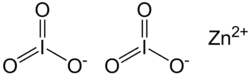 Image illustrative de l’article Iodate de zinc