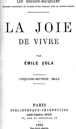 Image illustrative de l’article La Joie de vivre