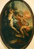 "Apollon et Daphné", huile sur toile, musées civiques de Padoue