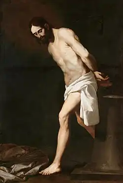 Francisco de Zurbarán – Christ à la colonne (1661)