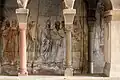 Détail de la Fresque du cloître de l'église Fraumüster.