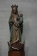 Vierge à l'Enfant du XVe&nbsp;siècle.