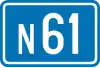 Image illustrative de l’article Route nationale 61 (Belgique)