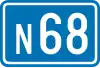 Image illustrative de l’article Route nationale 68 (Belgique)