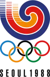Description de l'image Logo JO d'été - Séoul 1988.svg.