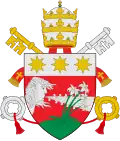 Blason du pape Pie VI