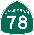 Image illustrative de l’article California State Route 78