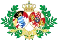 Description de l'image Coat of Arms of Infanta Amelia of Spain, Princess Adalbert of Bavaria.svg.