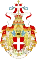 Description de l'image Great coat of arms of the king of italy (1890-1946).svg.