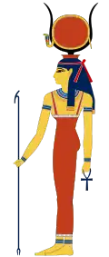 La déesse Hathor.