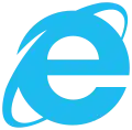 Description de l'image Internet Explorer 10+11 logo.svg.