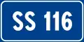 Image illustrative de l’article Route nationale 116 (Italie)