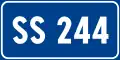 Image illustrative de l’article Route nationale 244 (Italie)
