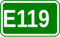 Route européenne 119