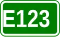 Route européenne 123