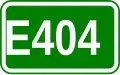 Route européenne 404