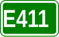 Route européenne 411