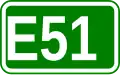 Route européenne 51
