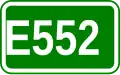 Route européenne 552