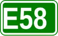 Route européenne 58