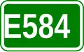 Route européenne 584