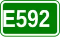 Route européenne 592
