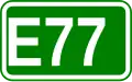 Route européenne 77