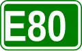 Route européenne 80