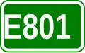 Route européenne 801