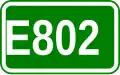 Route européenne 802