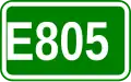 Route européenne 805