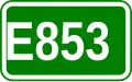 Route européenne 853