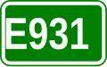 Route européenne 931