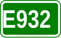 Route européenne 932