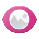 Description de l'image Gwenview Icon.svg.